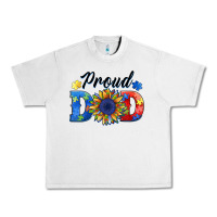 Lunar Rock proud dad autism Urban Heavy Tee - BarkalooDesign