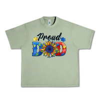 Oil Green proud dad autism Urban Heavy Tee - BarkalooDesign