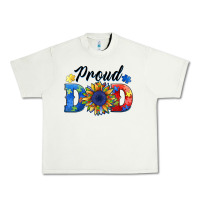 Pistachio proud dad autism Urban Heavy Tee - BarkalooDesign