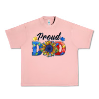 Salmon proud dad autism Urban Heavy Tee - BarkalooDesign