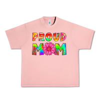 Salmon proud mom Urban Heavy Tee - HRA Design Shop