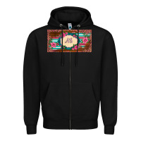 Black preview western pink flovers leopard serape   license plate template Zipper Hoodie - BarkalooDesign
