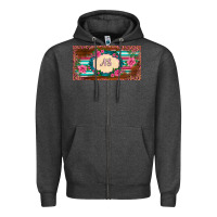 Charcoal Heather preview western pink flovers leopard serape   license plate template Zipper Hoodie - BarkalooDesign