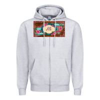 Heather Grey preview western pink flovers leopard serape   license plate template Zipper Hoodie - BarkalooDesign