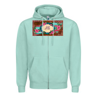Seafoam preview western pink flovers leopard serape   license plate template Zipper Hoodie - BarkalooDesign