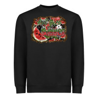 Black hot girl summer Heavyweight Sweatshirt - SublimationCraftShop