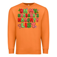Carrot on my husband's naughty list Premium Sweatshirt - MaliasSmallBusiness