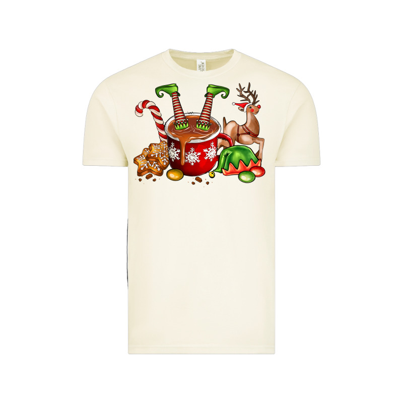 Chocolate Elf Vintage Tee by FaDigitalArtStudio | Teevron