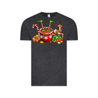 Vintage Black chocolate elf Vintage Tee - FaDigitalArtStudio