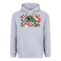 Heather Grey gamer christmas game controller Heavyweight Hoodie - MaliasSmallBusiness