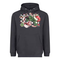 Smoke gamer christmas game controller Heavyweight Hoodie - MaliasSmallBusiness