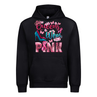 Black Queens wear pink Breast Cancer Urban Hoodie - NancyCooperArtShop