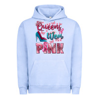 Pigment Grape Ice Queens wear pink Breast Cancer Urban Hoodie - NancyCooperArtShop