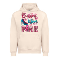 Sandshell Queens wear pink Breast Cancer Urban Hoodie - NancyCooperArtShop