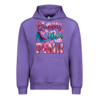 Tulip Queens wear pink Breast Cancer Urban Hoodie - NancyCooperArtShop
