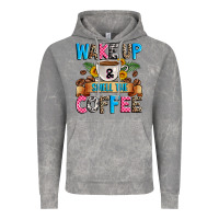 Cloud Rock wake up and smell the coffee Vintage Hoodie - Zillion Design Studio