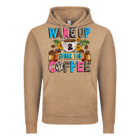 Vintage Coffee wake up and smell the coffee Vintage Hoodie - Zillion Design Studio