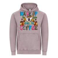 Vintage Zinc wake up and smell the coffee Vintage Hoodie - Zillion Design Studio