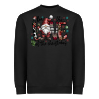 Black for the love of the christmas Heavyweight Sweatshirt - CowhideDigitalArt