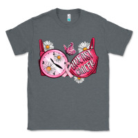 Charcoal Heather Hour Breast Cancer Bra Classic Tee - Artiststas