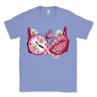 Colony Blue Hour Breast Cancer Bra Classic Tee - Artiststas