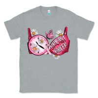 Heather Grey Hour Breast Cancer Bra Classic Tee - Artiststas