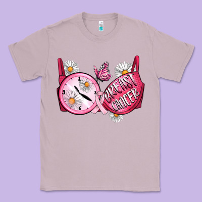 Hour Breast Cancer Bra Classic Tee Designed By Artiststas