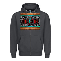 Smoke leopard lightning bolt mama mother's day tumbler Zipper Hoodie - Jasminsmagicworld