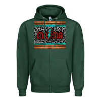 Sports Green leopard lightning bolt mama mother's day tumbler Zipper Hoodie - Jasminsmagicworld