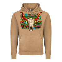 Vintage Camel western christmas bull skull Vintage Hoodie - RanaPortraitStore