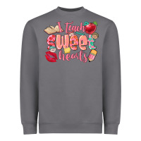 Storm i teach sweet hearts valentine's day teacher Heavyweight Sweatshirt - FaDigitalArtStudio