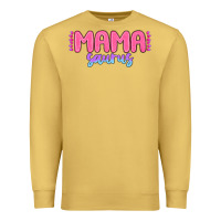 Antique Gold mama saurus Premium Sweatshirt - MaliasSmallBusiness