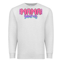Oatmeal Heather mama saurus Premium Sweatshirt - MaliasSmallBusiness