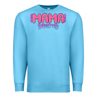 Ocean Blue mama saurus Premium Sweatshirt - MaliasSmallBusiness