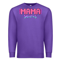 Purple mama saurus Premium Sweatshirt - MaliasSmallBusiness