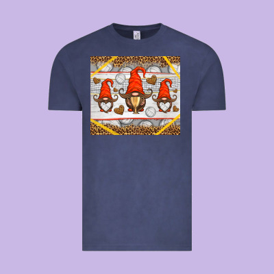 Western Volleyball Gnome Vintage Tee Designed By Hra Design Shop