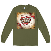 Army Green rub some dirt on it baseball Long Sleeve Tee - Jasminsmagicworld