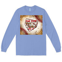 Colony Blue rub some dirt on it baseball Long Sleeve Tee - Jasminsmagicworld
