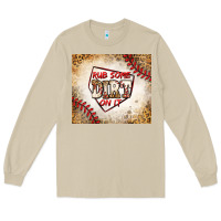 Mushroom rub some dirt on it baseball Long Sleeve Tee - Jasminsmagicworld