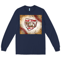 Navy rub some dirt on it baseball Long Sleeve Tee - Jasminsmagicworld