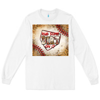 White rub some dirt on it baseball Long Sleeve Tee - Jasminsmagicworld