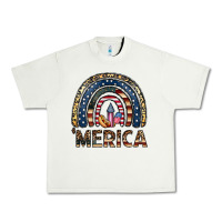 Pistachio merica rainbow Urban Heavy Tee - CowhideDigitalArt