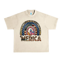 Sandshell merica rainbow Urban Heavy Tee - CowhideDigitalArt