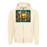 Sandshell western horse sunset turquoise's gemstones mousepad Zipper Hoodie - BarkalooDesign