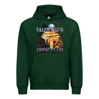 Forest Green Salem Witch Book Club Urban Hoodie - texasbilliewilder