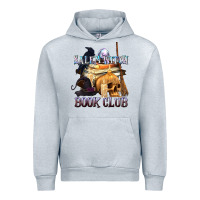 Heather Grey Salem Witch Book Club Urban Hoodie - texasbilliewilder