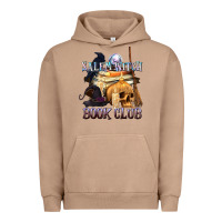 Pigment Burro Salem Witch Book Club Urban Hoodie - texasbilliewilder