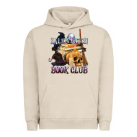 Pigment French Oak Salem Witch Book Club Urban Hoodie - texasbilliewilder