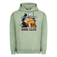 Pigment Oil Green Salem Witch Book Club Urban Hoodie - texasbilliewilder