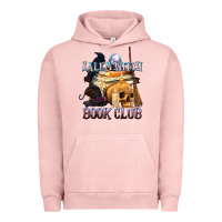 Pigment Salmon Salem Witch Book Club Urban Hoodie - texasbilliewilder